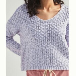 NWT Anthropologie Pilcro Christian V-Neck Pullover